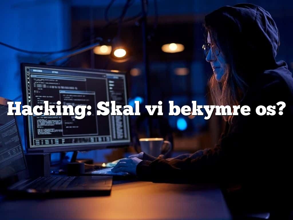Hacking: Skal vi bekymre os? Hacking: Skal vi bekymre os?