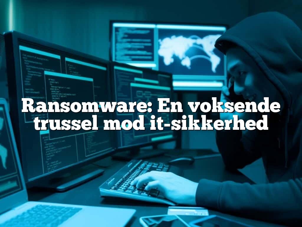 Ransomware: En voksende trussel mod it-sikkerhed