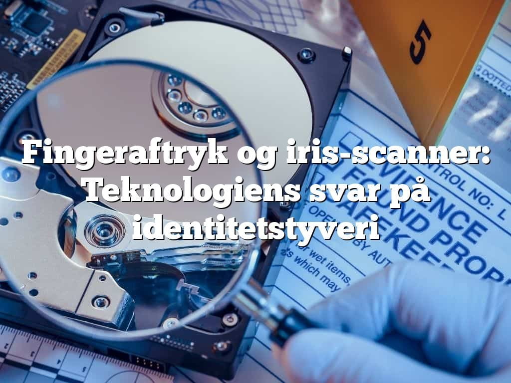 Fingeraftryk og iris-scanner: Teknologiens svar på identitetstyveri