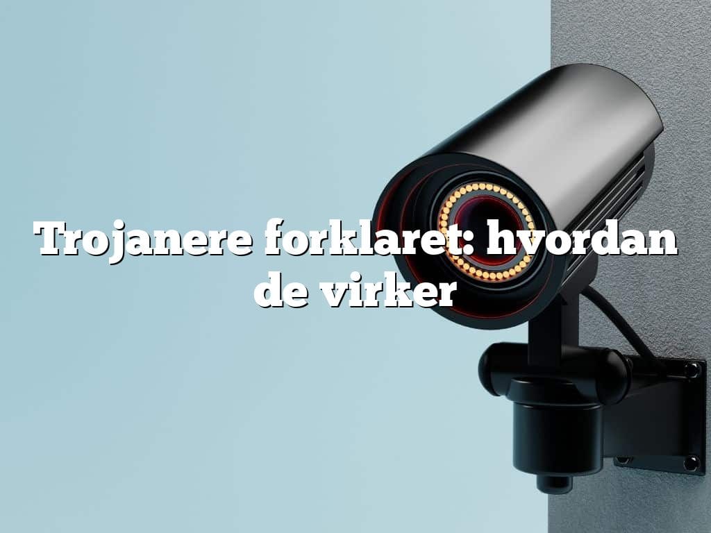 Trojanere forklaret: hvordan de virker